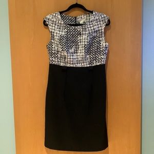 Emma & Michele Black and White Dress